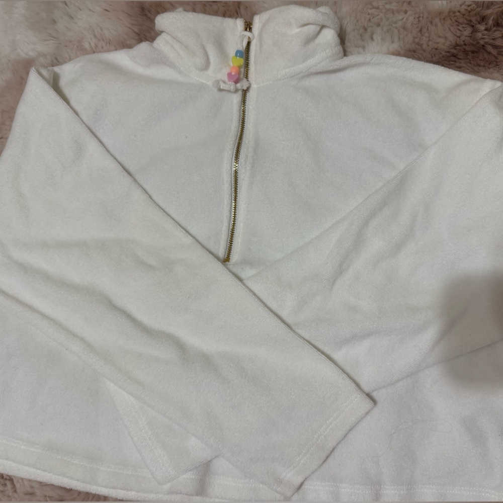 Stoney Clover Lane x Target Colab Cream Zip up